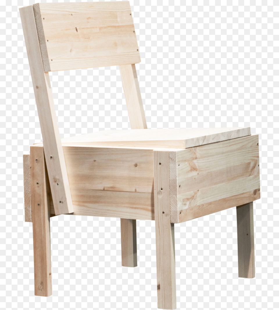 Sedia 1 By Enzo Mari Enzo Mari Sedia Chair, Furniture, Plywood, Wood, Bed Free Transparent Png