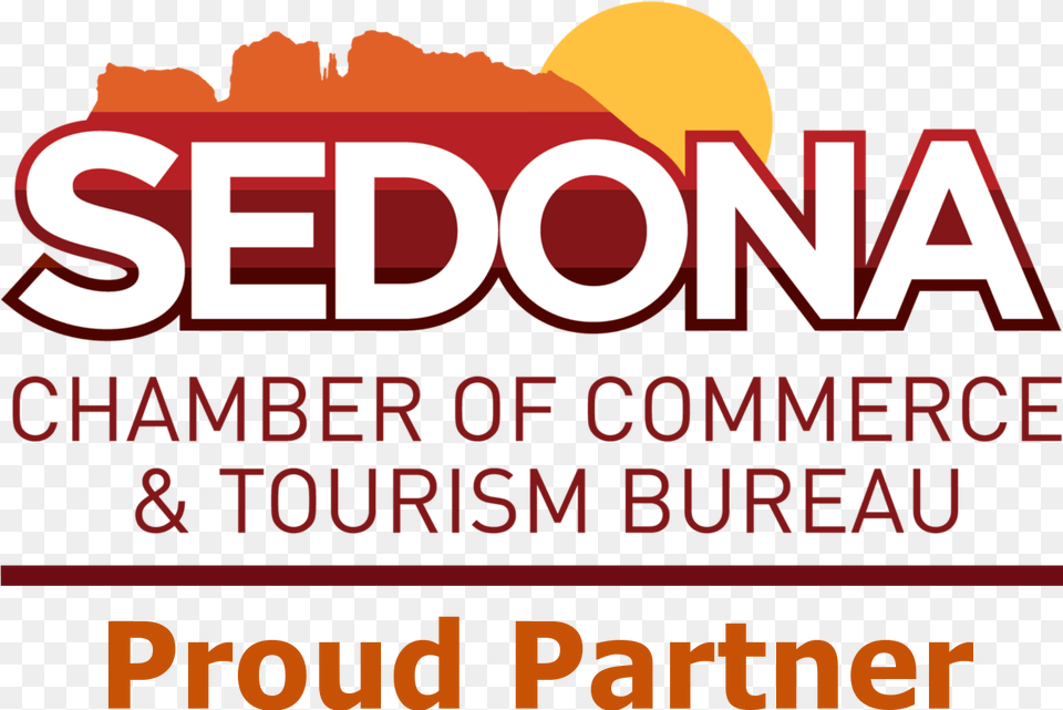 Sedona Chamber Add Our Logo To Your Sedona Chamber Of Commerce Logo, Advertisement, Poster, Scoreboard, Text Free Png Download