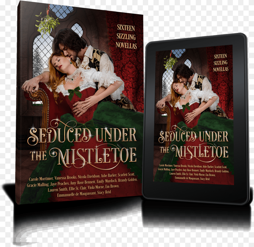 Seduced Under Mistletoe, Book, Publication, Adult, Wedding Free Png Download