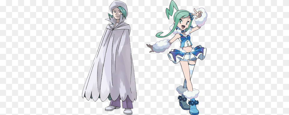 See Any Resemblance Pokemon Winona And Wallace, Adult, Publication, Person, Female Free Png Download
