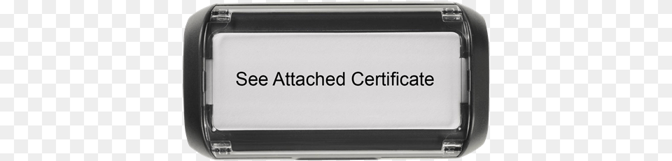 See Attached Certificate Stamp Mobile Phone, Computer Hardware, Electronics, Hardware, Car Free Png