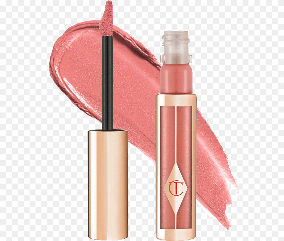 See It On Your Skintone Charlotte Tilbury Liquid Matte Lipstick, Cosmetics, Bottle, Perfume Png