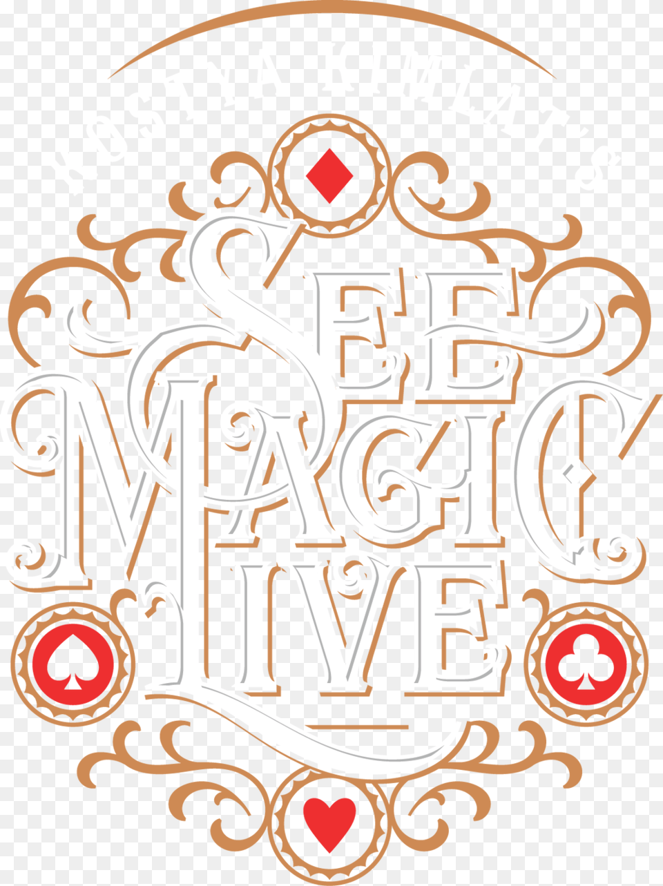 See Magic Live Logo Kostya Kimlat See Magic Live, Text, Bulldozer, Machine Png Image