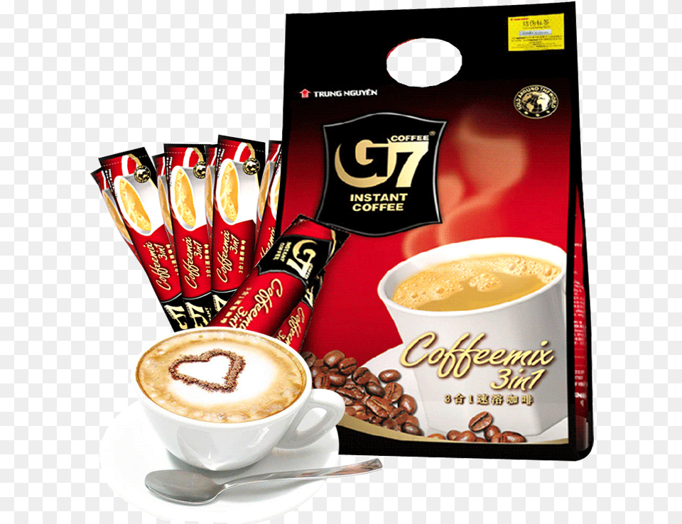See Packaging Vietnam 3 In 1 Coffee, Beverage, Coffee Cup, Cup, Latte Png