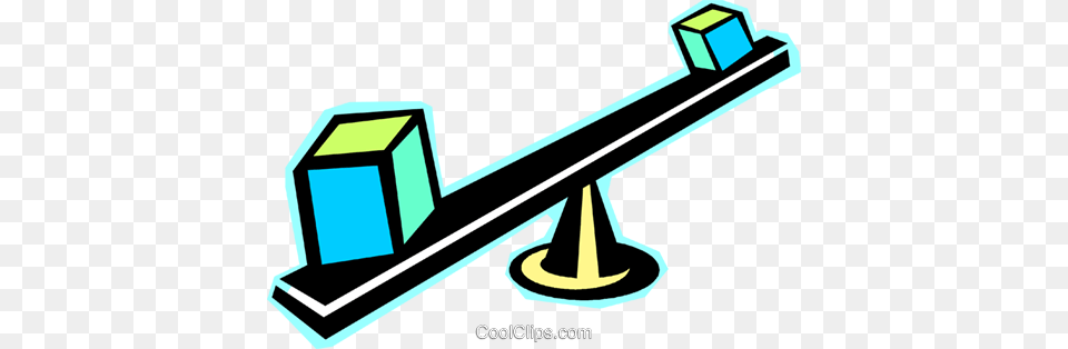 See Saw Royalty Vector Clip Art Illustration, Seesaw, Toy Free Transparent Png