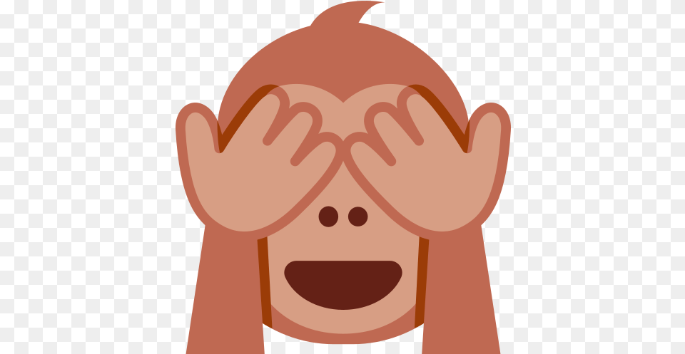 See See No Evil Emoji Discord, Face, Head, Person, Body Part Free Transparent Png