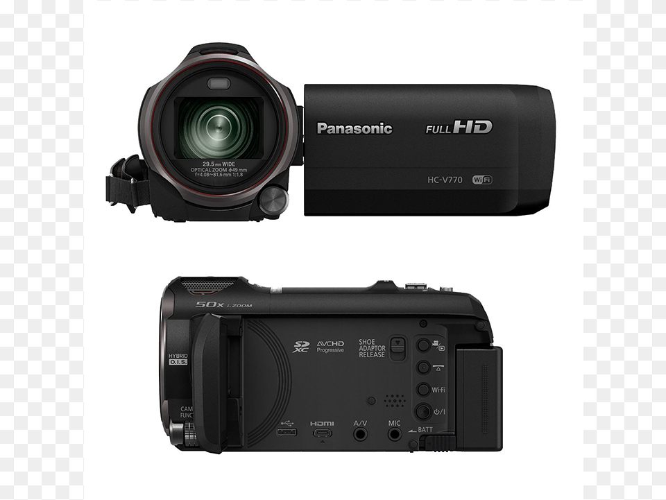 See Some Pictures Panasonic Hc V770 Hd Camcorder With Wireless Smartphone, Camera, Electronics, Video Camera, Digital Camera Png Image