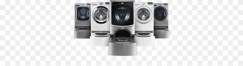 See The Lg Sidekick In Action For Yourself Lg Wm3670hwa Front Load Steam Washer Amp, Appliance, Device, Electrical Device Png
