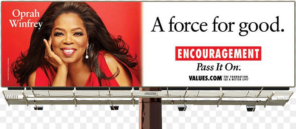 See The New Encouragement Billboard Featuring Oprah Billboard In The Philippines With Social Values, Adult, Wedding, Person, Female Png Image
