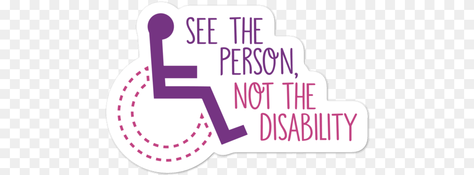 See The Person Not The Disability, Text, First Aid Free Transparent Png