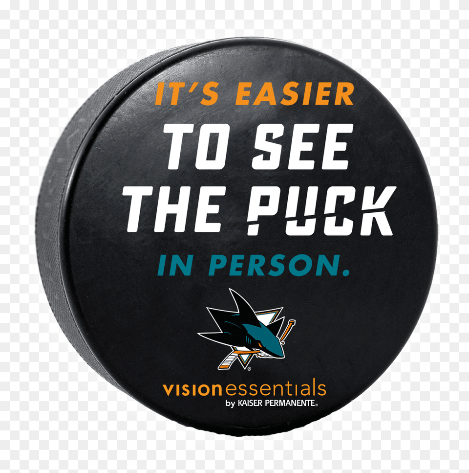 See The Puck Guide San Jose Sharks, Sticker, Advertisement, Disk Free Png Download