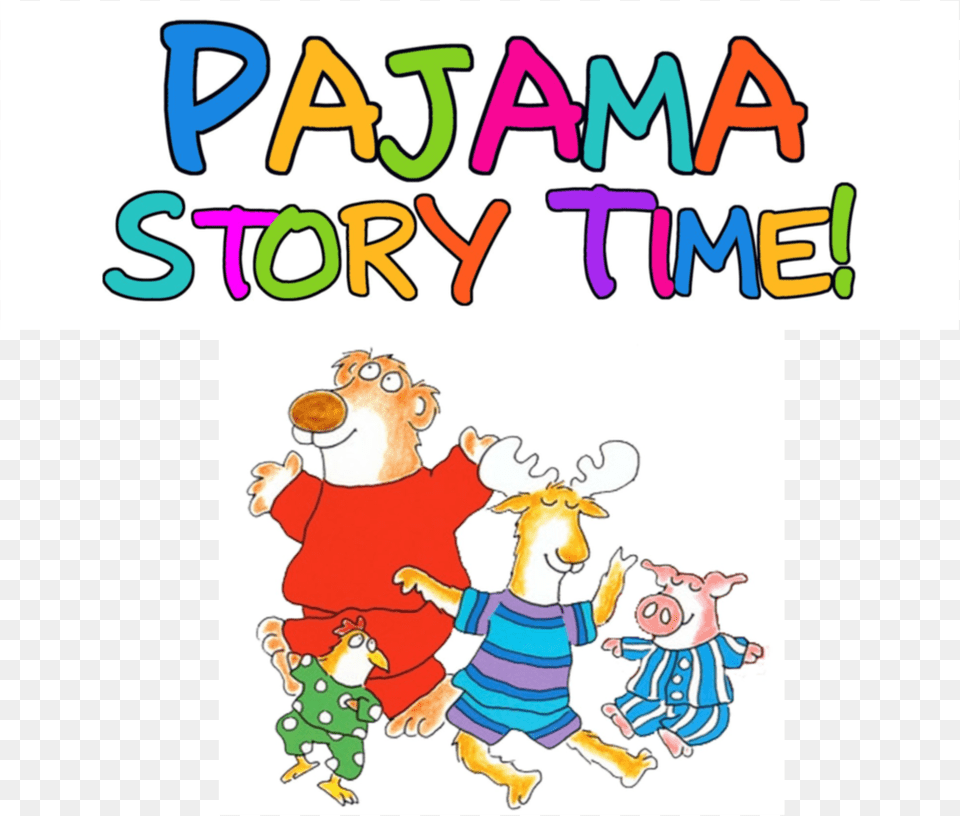 See The Source Image Pajama Story Time, Publication, Book, Comics, Animal Free Png