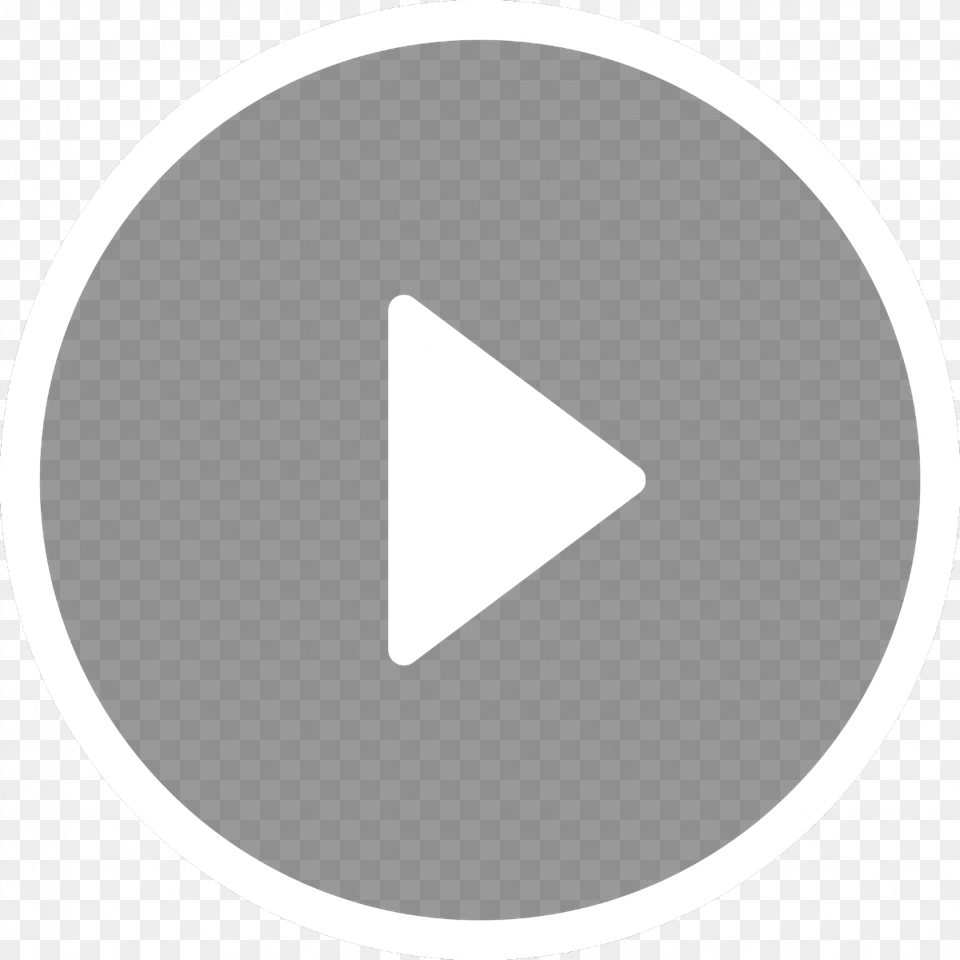 See Through Play Button, Triangle, Disk, Arrow, Arrowhead Free Png