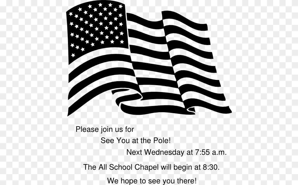 See You At The Pole Flyer Svg Clip Arts Waving American Flag Icon, American Flag, Animal, Mammal, Wildlife Free Png