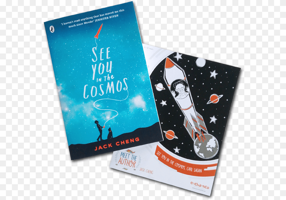 See You In The Cosmos Jack Cheng See You In The Cosmos By Jack Cheng, Advertisement, Poster, Person, Publication Png Image