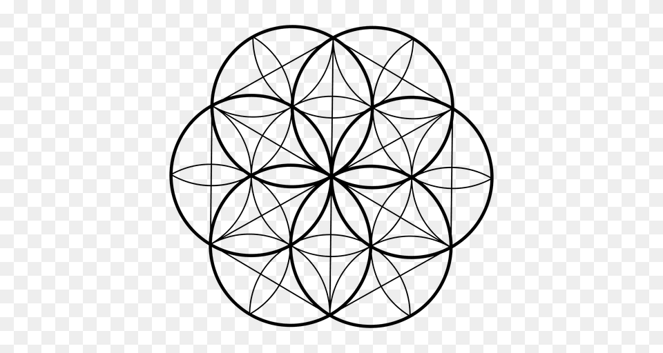 Seed Life Sacred Geometry, Sphere, Pattern, Art Png