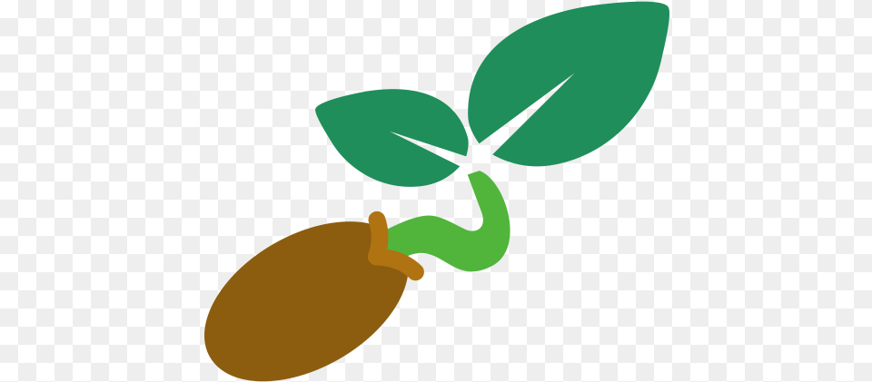 Seed Sprouting Icon And Svg Vector Fresh, Leaf, Plant, Food, Produce Png