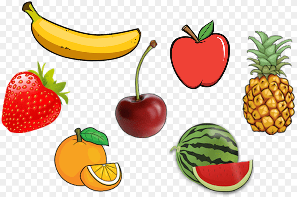 Seedless Fruit Clipart Download Fruits Clipart, Banana, Food, Plant, Produce Free Transparent Png