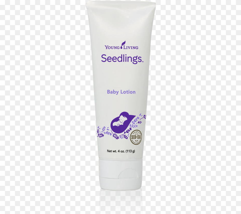 Seedlings Baby Lotion While Babies Are Known For Their Young Living Seedlings Baby Lotion, Bottle, Cosmetics, Person, Face Free Png Download