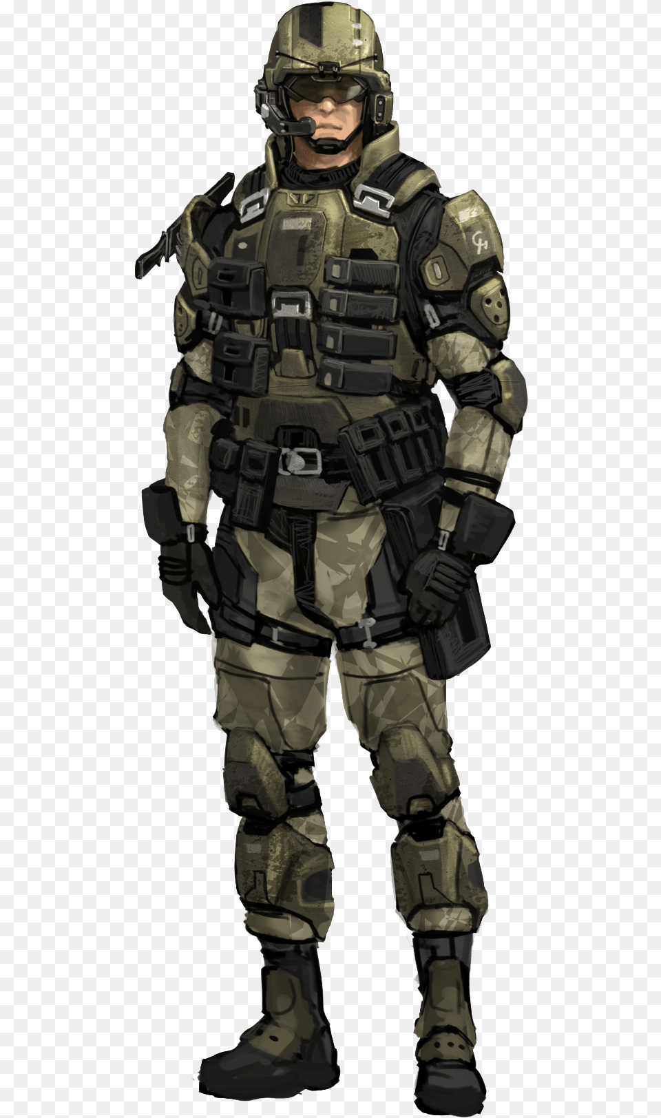 Seeing A Graphic Improvement Of This Would Halo Marines Concept Art, Adult, Person, Man, Male Png Image