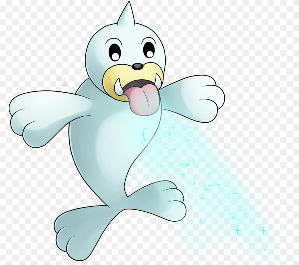 Seel Used Icy Wind By Illusionary Illumi Seel Fan Art, Cartoon, Nature, Outdoors, Snow Free Transparent Png