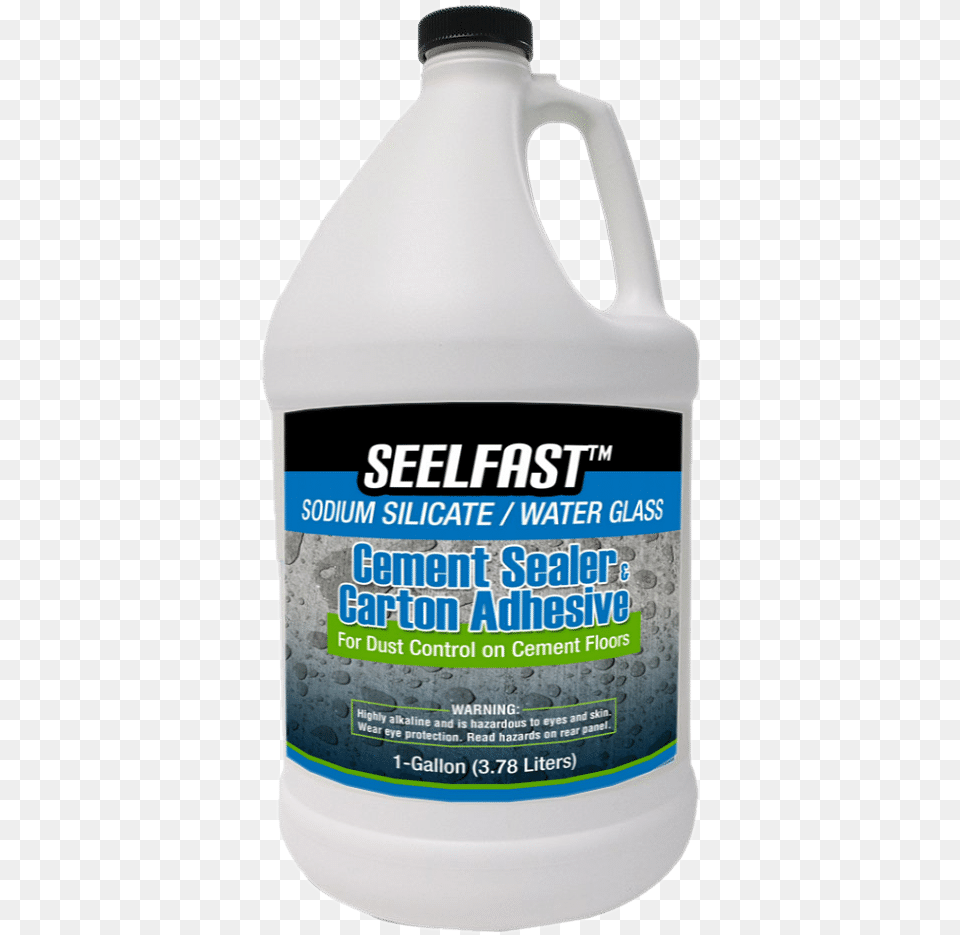 Seelfast Cement And Concrete Sealer Plastic Bottle, Food, Seasoning, Syrup, Shaker Free Png