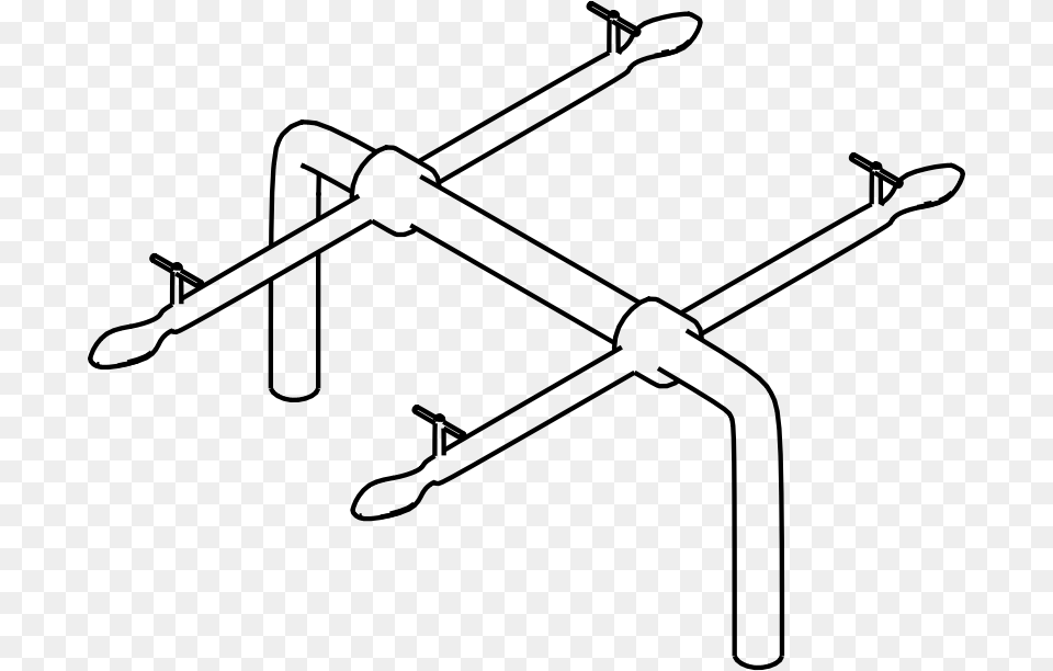 Seesaw Line Art, Gray Png Image