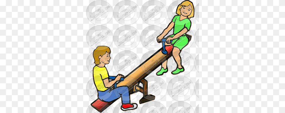 Seesaw Picture For Classroom Therapy Use, Toy, Baby, Person, Face Free Transparent Png