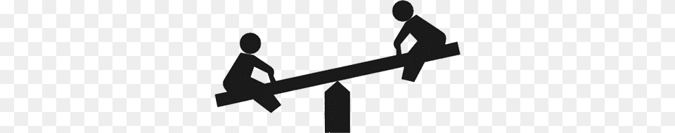 Seesaw Silhouette, Toy Free Png