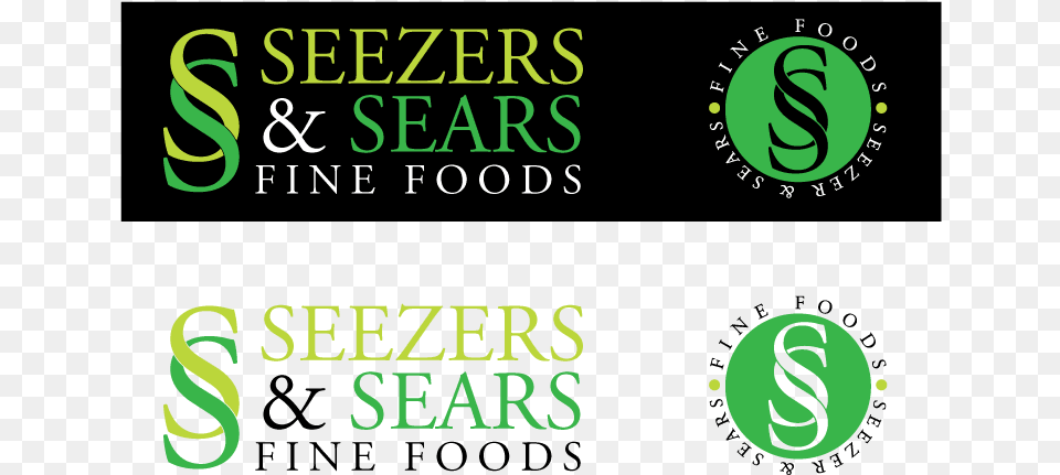 Seezers And Sears Logo Web Fitz And Co, Green, Text Free Transparent Png