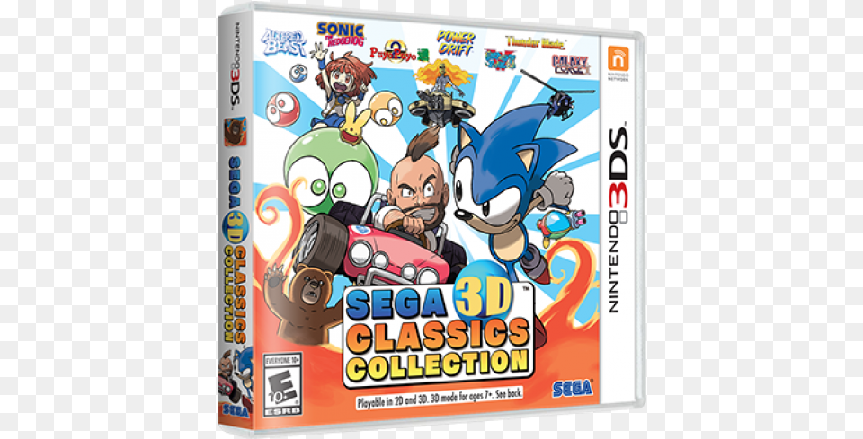 Sega 3d Classics Collection Sega 3d Classics Collection, Book, Comics, Publication, Baby Png Image