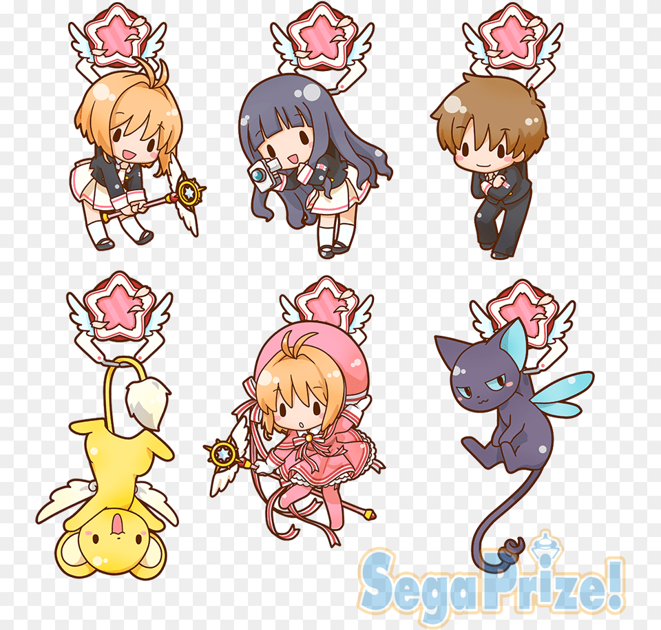 Sega Cardcaptor Sakura Strap, Book, Comics, Publication, Baby Free Transparent Png