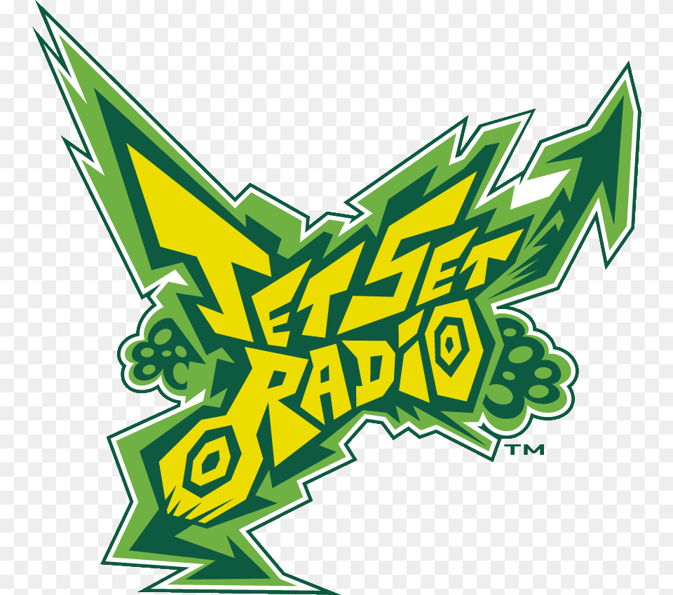 Sega Dreamcast Logo Jet Set Radio Spray, Sticker, Green, Art, Graphics Png
