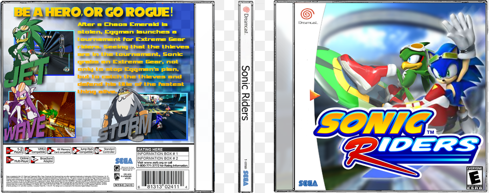 Sega Dreamcast Sonic Riders, Person, Baby, Advertisement, Game Free Png