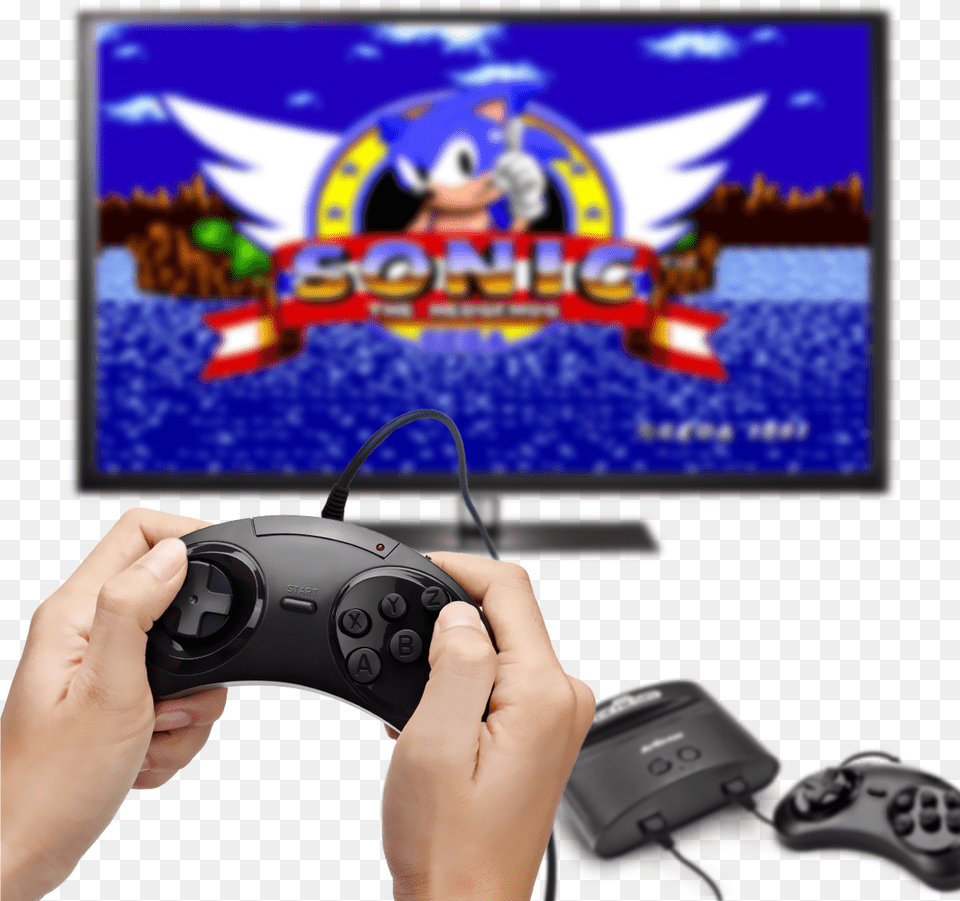 Sega Genesis, Electronics, Computer Hardware, Hardware, Monitor Free Png Download