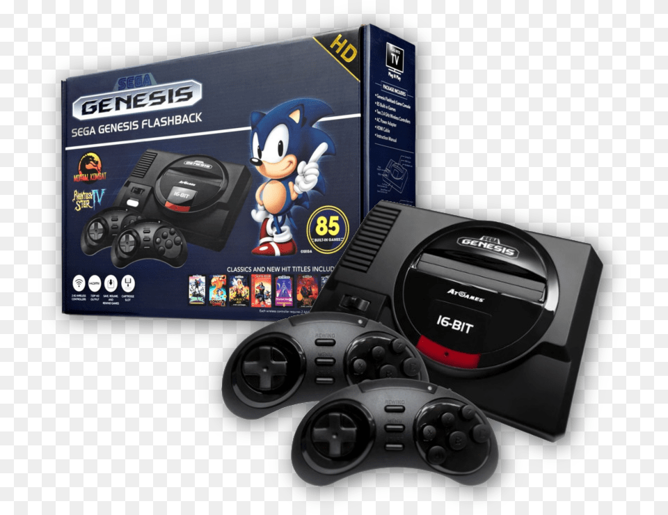 Sega Genesis Flashback Console, Electronics, Toy, Camera, Machine Free Png Download