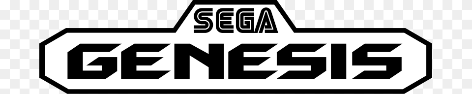 Sega Genesis Logo, Stencil, Scoreboard Free Png Download