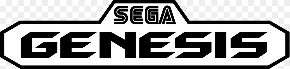 Sega Genesis Logo, Stencil, Scoreboard Free Png
