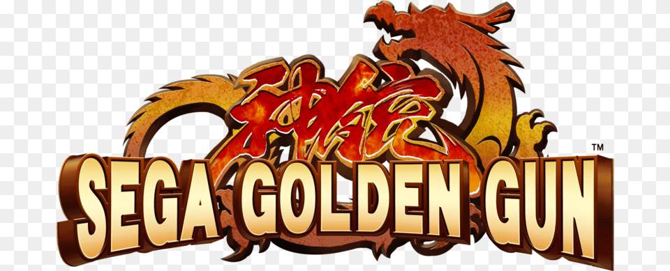 Sega Golden Gun Logo Sega Golden Gun, Dynamite, Weapon, Dragon Free Png Download