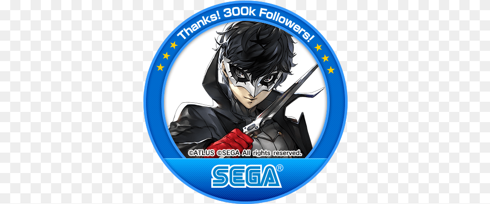 Sega Is Distributing 300 Twitter Icons Persona 5 Cospa, Person, Book, Comics, Publication Free Transparent Png