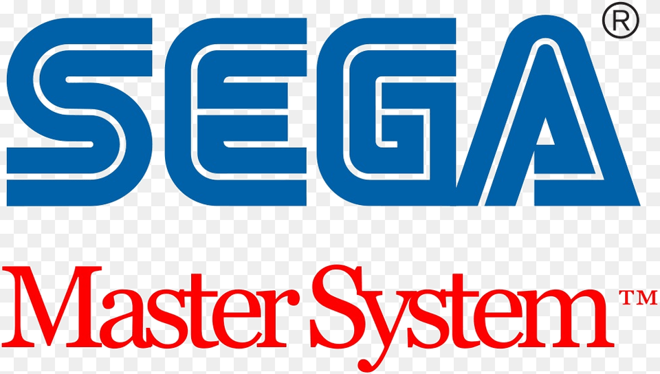 Sega Master System Logo, Text, City Png Image