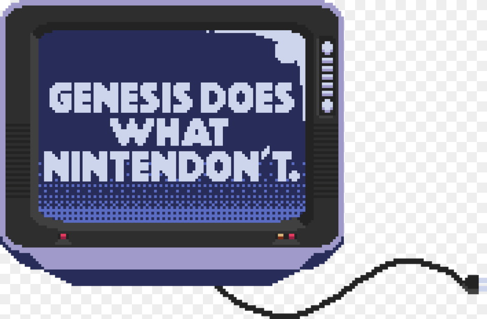 Sega Mega Drive Genesis Does What Nintendon T Tv Spot Mega Drive Does What Nintendon T, Computer, Electronics, Computer Hardware, Hardware Free Png