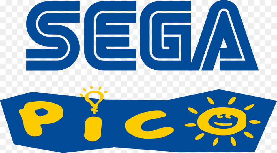 Sega Pico Logo, Symbol, Text, Number, Mailbox Free Png Download
