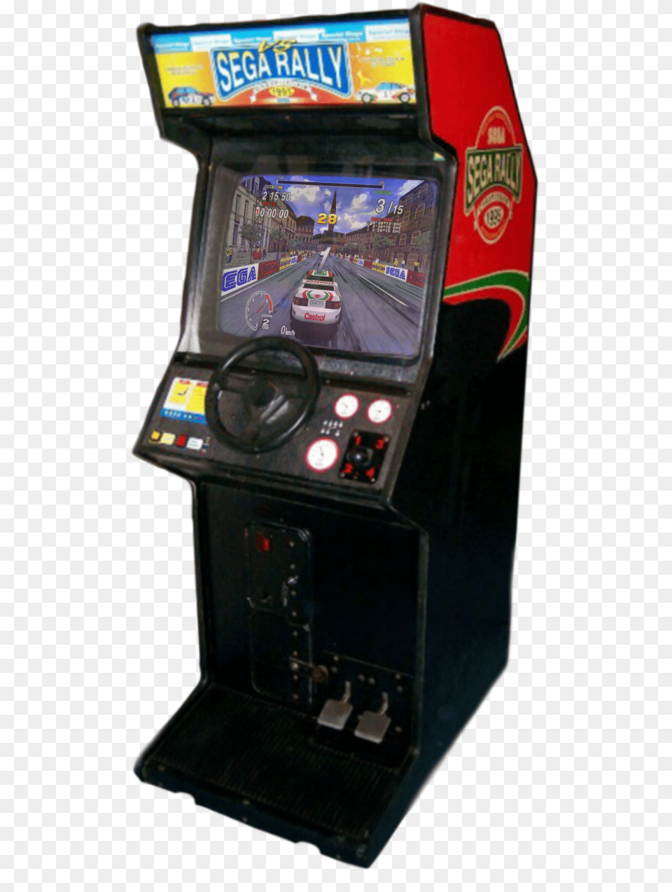 Sega Rally Arcade Machine Hire Sega Rally, Arcade Game Machine, Game, Car, Transportation Free Png