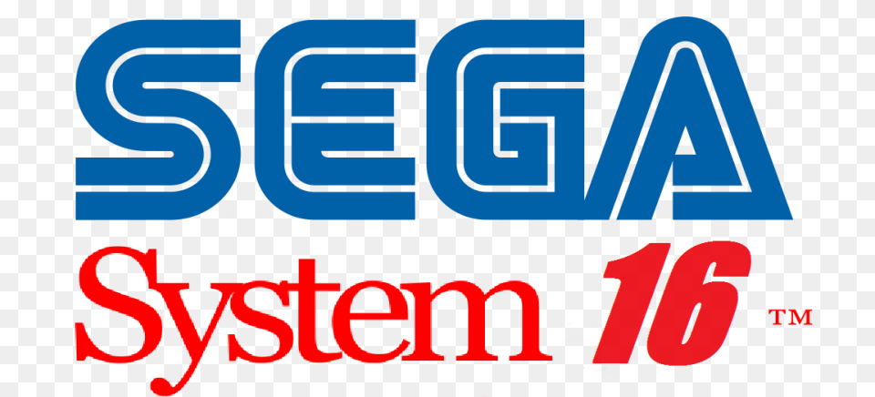 Sega System 16 Arcade, Logo, Text Free Png Download