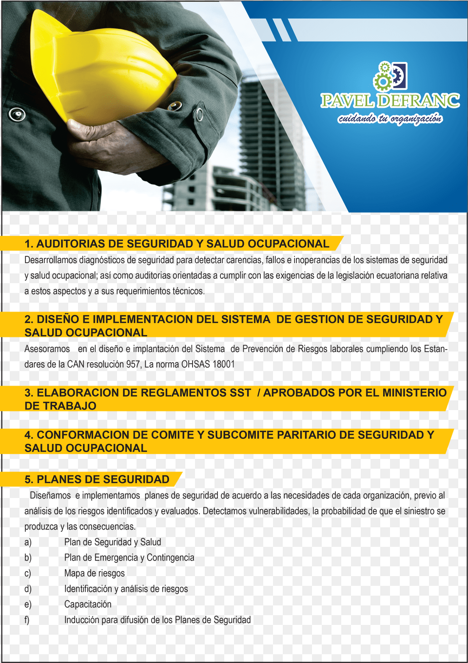 Seguridad Industrial Repertorio Di Piani Di Sicurezza E Coordinamento Con, Advertisement, Clothing, Hardhat, Helmet Png Image