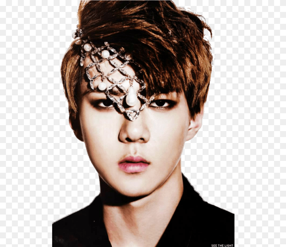 Sehun Face Golden Ratio Face Kpop, Accessories, Photography, Person, Man Png