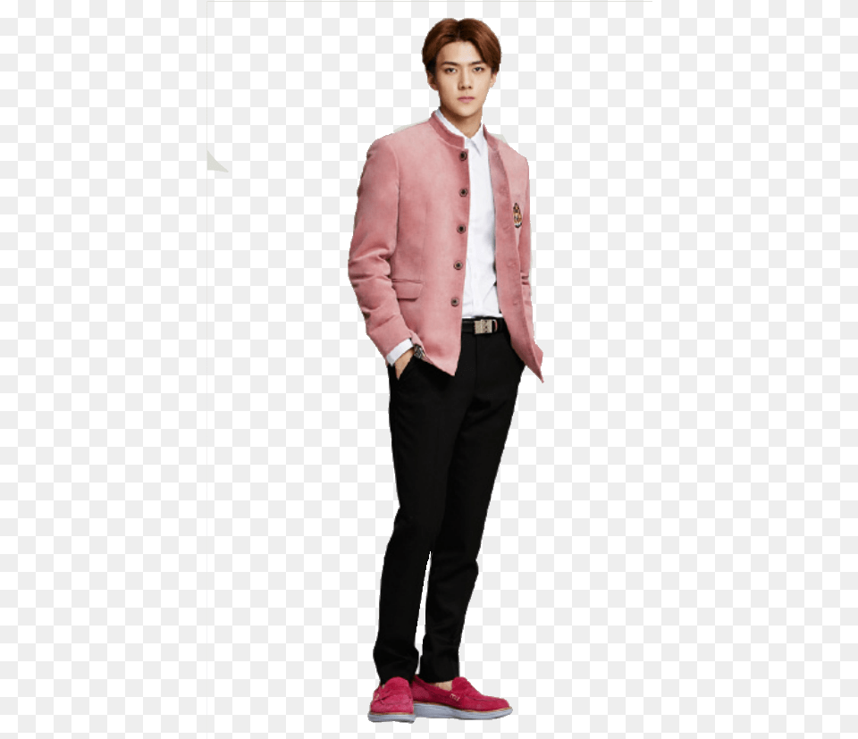 Sehun Ivy Club Photoshoot Oh Se Hun, Blazer, Clothing, Coat, Formal Wear Free Png Download