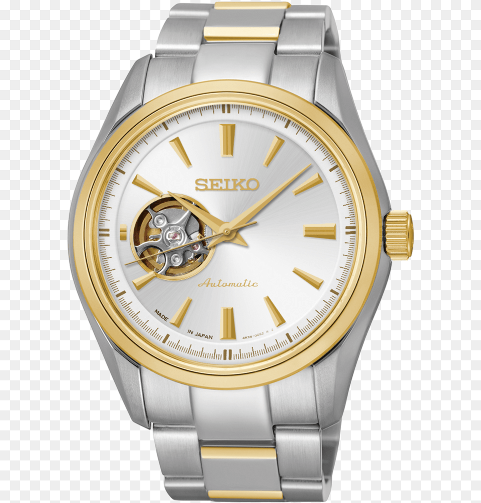 Seiko Presage Automatic Seiko Rose Gold, Arm, Body Part, Person, Wristwatch Png Image