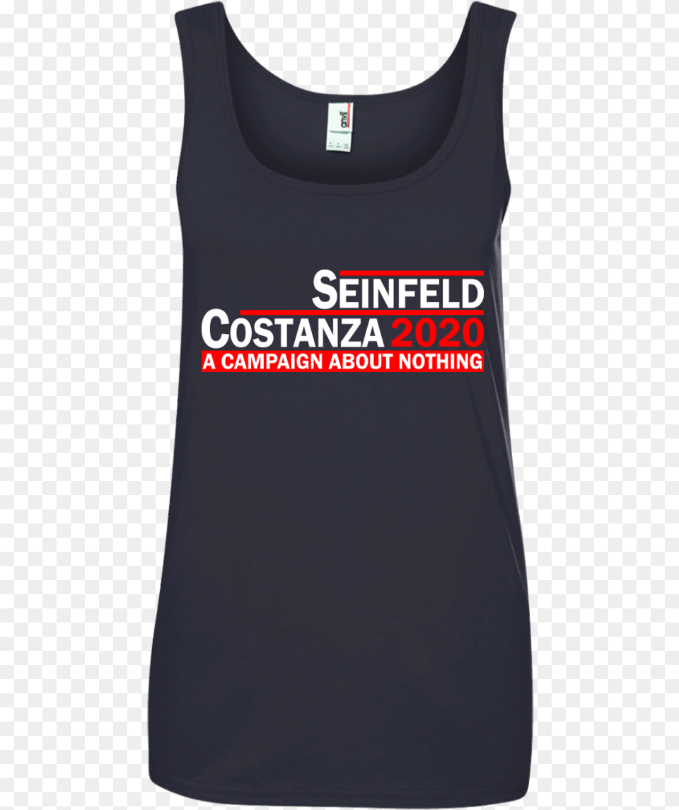 Seinfeld Costanza 2020 Shirt Active Tank, Clothing, Tank Top, Adult, Bride Free Transparent Png